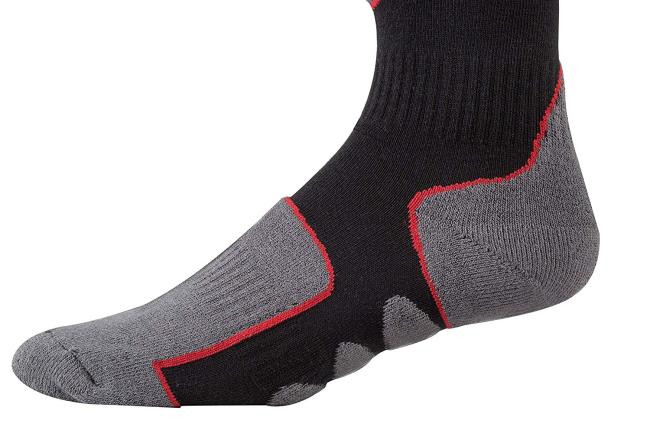 2 Paar TippTexx 24 COOLMAX Motorrad-Socken